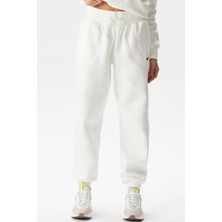 Nike Sportswear Phoenix Fleece High Rise Oversized Şardonlu Büyük Beden Yüksek Bel Kadın Eşofman Altı Açık Krem