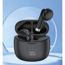Nettech NT-BTH04 Kulak Içi Bluetooth Kulaklık Siyah
