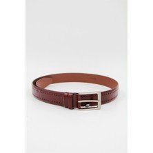 Granit 013 Erkek Kemer  - Bordo