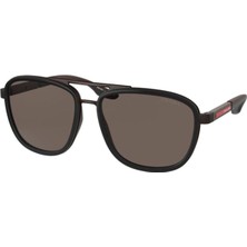 Prada SPS 50X 03P06H 60 Erkek Damla Siyah Kombine Güneş Gözlüğü
