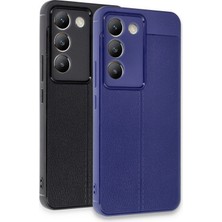 Newface  Vivo V30 Lite 4g Kılıf Auto Focus Kapak - Koyu Yeşil Gnzrz