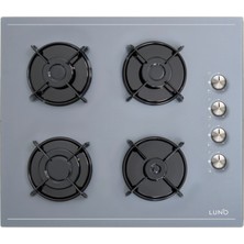 Silverline Luno Ankastre Gri 4'lü Set