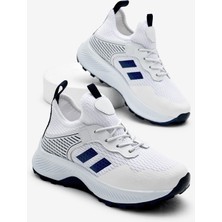 Tonny Black Çocuk  Füme Sarı Rahat Kalıp Nefes Alabilen Kumaş Bağcıklı Sneaker