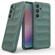 Sby Teknoloji Samsung Galaxy A55 Uyumlu Kılıf Esnek Tpu Oyuklu Arka Yüzey Tasarımlı Etnik Silikon Kapak
