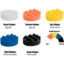 Wert 9014 Pasta Cila Polisaj Sünger Seti, 11 Parça (80mm)
