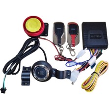Motolider Motosiklet Alarm Seti Uzaktan Çalıştırmalı Anahtarsız