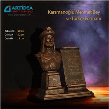 Karamanoğlu Mehmet Bey ve Türkçe Fermanı Masa Süsü
