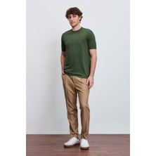 Babokah Kısa Kol Triko Bisiklet Yaka Tişört