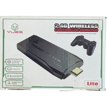 Yues M8 Oyun Konsolu 4K 64 GB Oyun Yüklü Çift Kollu HDMI Uyumlu Retro Atari