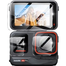 INSTA360 Ace Pro/ace Pro 2 Aksiyon Kamera Uyumlu Ekran Koruyucu Nano Jelatin Seti