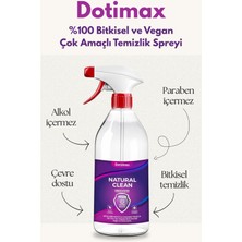 Araç Temizleyici %100 Bitkisel ve Vegan Genel Temizlik Spreyi. Tüm Yüzeylere Uygun. 750ML