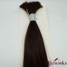 Kozmanka Üstün Kaliteli Özel Kahverengi Ham Saç (125  gr .) - Burmese Hair