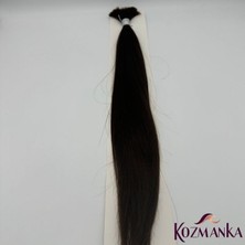 Kozmanka Üstün Kaliteli Özel Kahverengi Ham Saç (125  gr .) - Burmese Hair