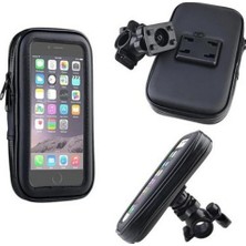 Motolider Telefon Tutucu Gidon Bağlantılı Büyük Boy