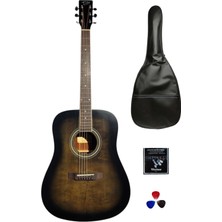 Q.te Jumbo Kasa Akustik Gitar
