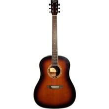 Q.te Jumbo Kasa Akustik Gitar