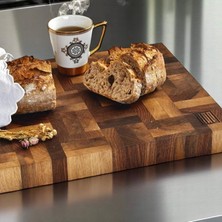 Kesme Tahtası (End-Grain) Ceviz Medium