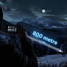 Termal Gece Görüş Dürbünü, 800 Metre Hd Gece Görüşü, 3 Inch Ekran