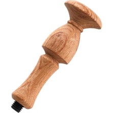 Ahşap Mum Mühür Sapı Gül Ağacı G24 Tasarımı Özel Seri M8 Dişli