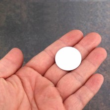 Alkatronik 13.56MHZ 25MM Para Tip Nfc Rfid Etiket NTAG215 Manyetik Sticker Proximity Göstergeç Kart Kapı Geçiş