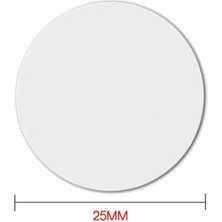 Alkatronik 13.56MHZ 25MM Para Tip Nfc Rfid Etiket NTAG215 Manyetik Sticker Proximity Göstergeç Kart Kapı Geçiş