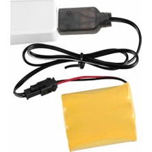 3.7V / 3.6V Lityum Pil USB Şarj Kablosu Jst Sm-2p Soket Lipo Batarya Rc Quadcopter Drone Helikopter