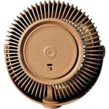 Inovaxis Masa Tipi Midi Fan – Taşınabilir Şarjlı Kademeli Hız Ve Yükseklik Ayarı
