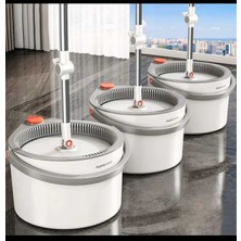 Royal Gross Clean Pro Temizlik Seti Kirli ve Temiz Suyu Ayıran Akıllı Mop & Kova Sistemi