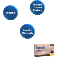 Dynavit Herbal İzlanda Yosunu & C Vitamini 16 Pastil - İzlanda Yosunu, C Vitamini, Sinirliot Ekstresi