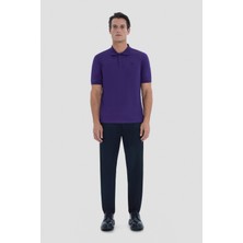 Sabri Özel Bordo Polo Yaka  T-Shirt