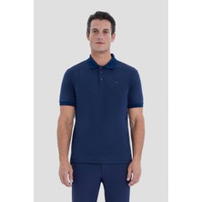 Lacivert Polo Yaka  T-Shirt