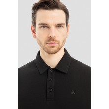 Sabri Özel Siyah Polo Yaka  T-Shirt