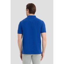 Sabri Özel Indigo Polo Yaka  T-Shirt