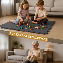 Beylini Tatami Zemin Karosu Spor Zemin Çocuk Odası Matı Ses Yalıtımlı Karo Halı Eva Panel Gri 50 Cm