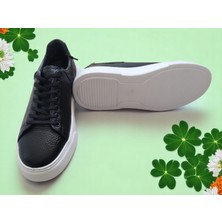 Hızır Shoes Erkek Bağcıklı Siyah Ayakkabı