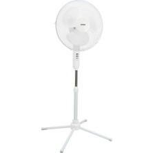 Everest Fan10 Ecowind Beyaz 16 Maks 45w 3 Kademe 1100rpm Metal Yıldız Ayak 3 Bıçaklı Vantilatör/ Pervanesi, Ev Tipi Vantilatör