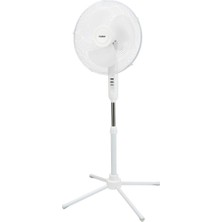Everest Fan10 Ecowind Beyaz 16 Maks 45w 3 Kademe 1100rpm Metal Yıldız Ayak 3 Bıçaklı Vantilatör/ Pervanesi, Ev Tipi Vantilatör