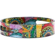 Greenmall Yuvarlak Ahşap Tepsi Orta Boy