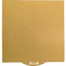 Pars 235X235 mm Gold Pei Kaplı Özel Yay Çeliği Tabla Magnetsiz