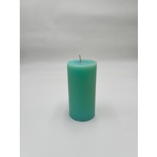 RESPIRA DESIGN CO 7*10 TURKUAZ SİLİNDİR MUM
