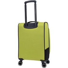 Pierre Cardin Ultra Light Hafif Lüx Kumaş Kabin Boy Valiz Yeşil PC8200