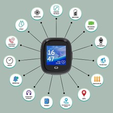 Slazenger SL.09.2158 Pembe Sim Kartlı Çocuk Akıllı Saat Gps + Görüntülü Konuşma + 4g