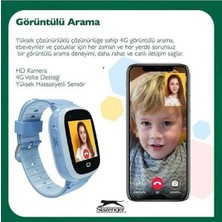 Slazenger SL.09.2158 Pembe Sim Kartlı Çocuk Akıllı Saat Gps + Görüntülü Konuşma + 4g