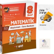 Gizli Yayınları 8.Sınıf Konu Özetli Alıştırmalı Matematik+Zihin Deneme-Gz185