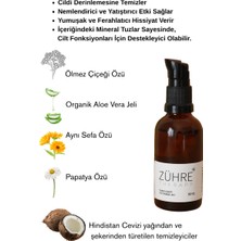 Zühre Therapy Doğal Yüz Yıkama Jeli | Ölmez Çiçeği, Aloe
Vera & Vitamin Destekli Seyahat Boy 50 ml