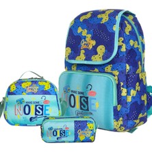 Noise Kapaklı  Çocuk Ilkokul Çanta Seti