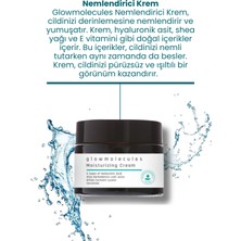 Glowmolecules Nemlendirici ve Aydınlatıcı 3'lü Cilt Bakım Seti - C Vitamini Serum - Hyaluronic Asit Serum - Nemlendirici Krem