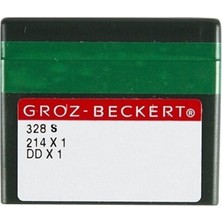 Groz Beckert Saraciye Çuvalağzı Dikiş İğnesi / DDX1 (328-214X1) 21/130 100ADET