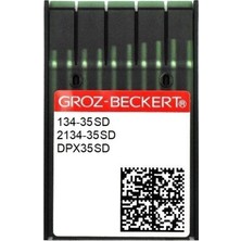 Groz Beckert Saya Uzun Dikiş İğnesi / 134-35 SD/2134-35 SD 18/110 100ADET