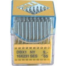 Tnc Düz Makine İnce Dip Yanmaz Dikiş İğnesi / DBX1 SES PVD 9/65 100ADET